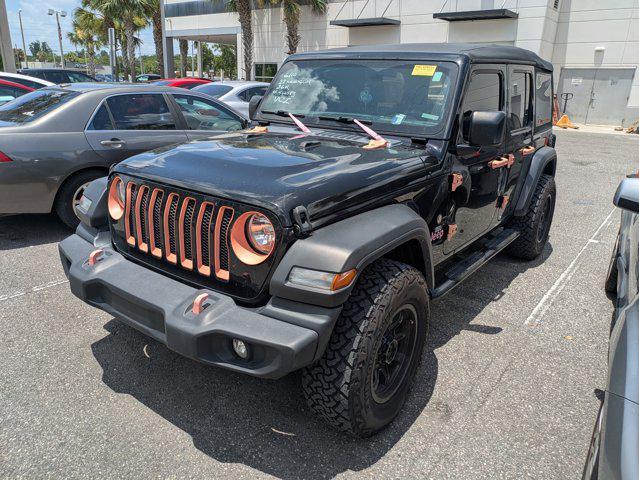 used 2023 Jeep Wrangler car, priced at $33,741
