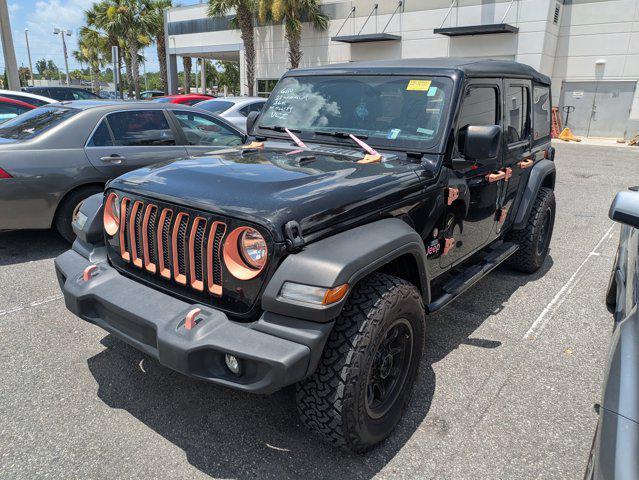 used 2023 Jeep Wrangler car, priced at $33,741