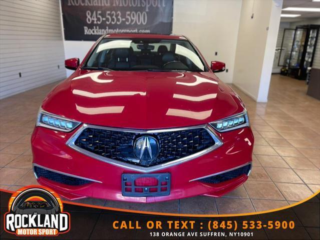 used 2018 Acura TLX car, priced at $12,888