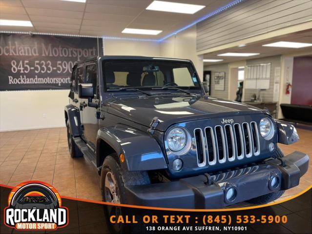 used 2016 Jeep Wrangler Unlimited car, priced at $18,888