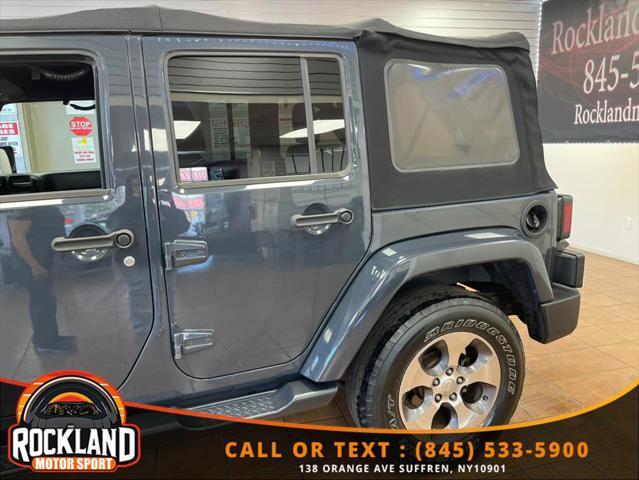 used 2016 Jeep Wrangler Unlimited car, priced at $18,888