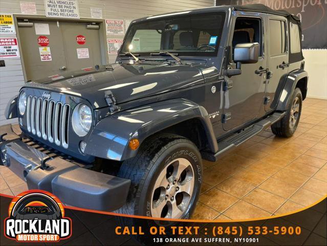 used 2016 Jeep Wrangler Unlimited car, priced at $18,888