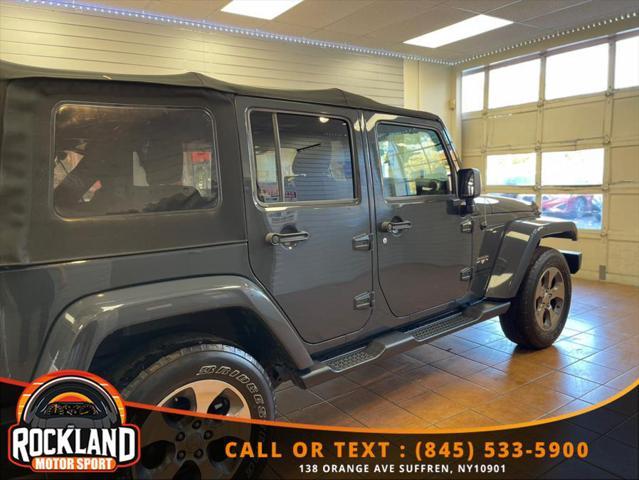 used 2016 Jeep Wrangler Unlimited car, priced at $18,888