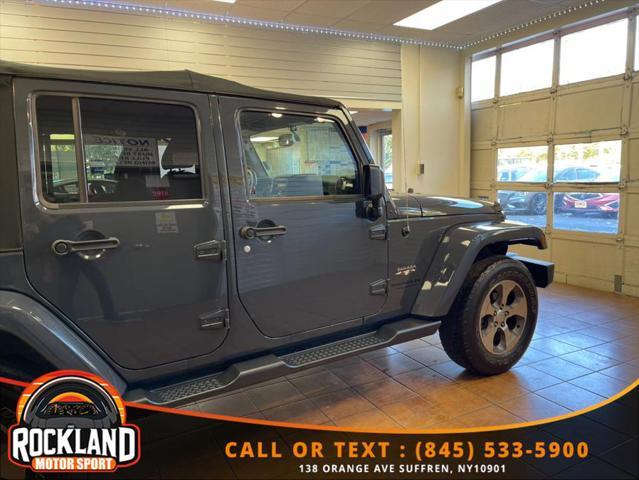 used 2016 Jeep Wrangler Unlimited car, priced at $18,888