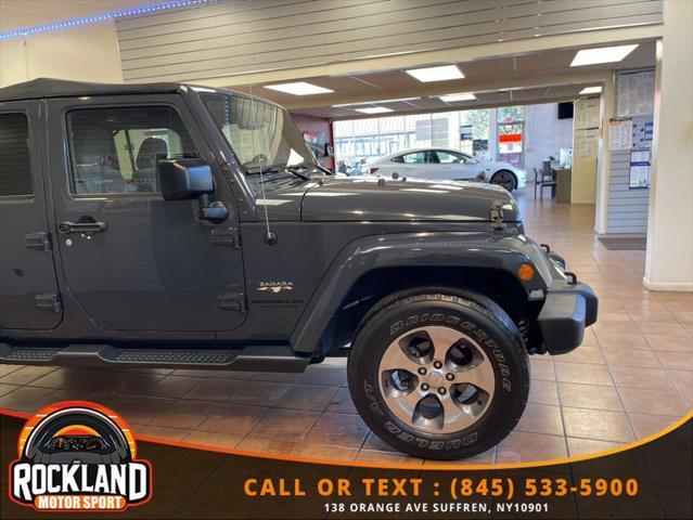 used 2016 Jeep Wrangler Unlimited car, priced at $18,888