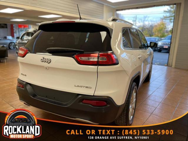 used 2015 Jeep Cherokee car, priced at $13,888