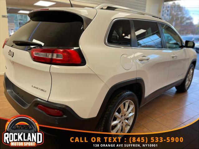 used 2015 Jeep Cherokee car, priced at $13,888