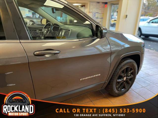 used 2018 Jeep Cherokee car, priced at $14,888