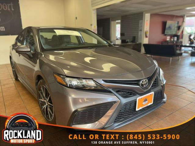 used 2021 Toyota Camry car, priced at $18,888