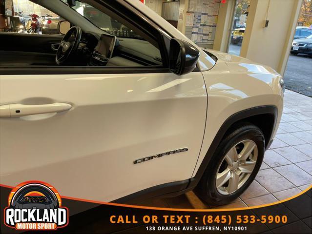 used 2022 Jeep Compass car, priced at $17,888