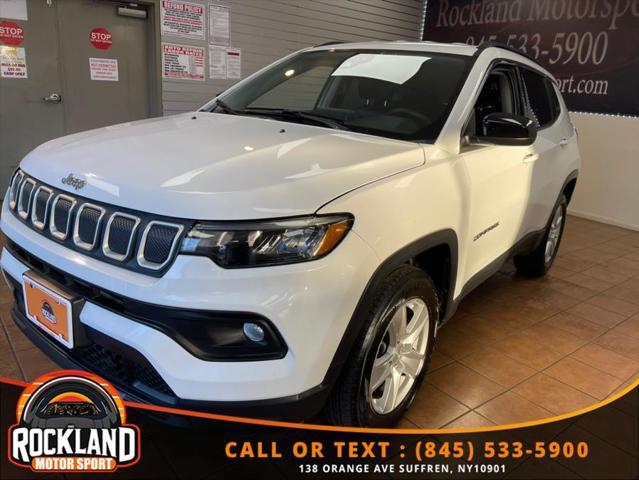 used 2022 Jeep Compass car, priced at $17,888