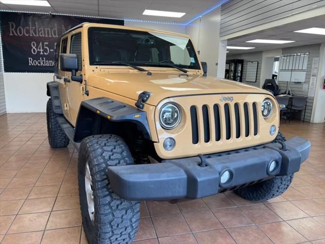 used 2014 Jeep Wrangler Unlimited car, priced at $15,888
