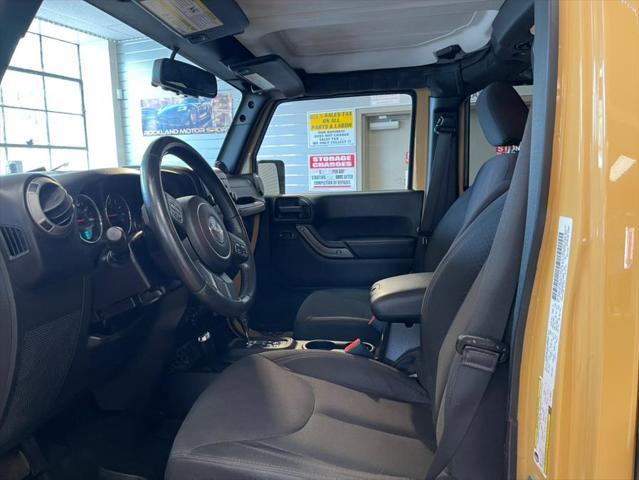 used 2014 Jeep Wrangler Unlimited car, priced at $15,888