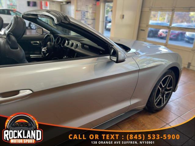 used 2022 Ford Mustang car, priced at $24,888