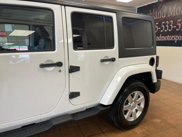 used 2013 Jeep Wrangler Unlimited car, priced at $14,888