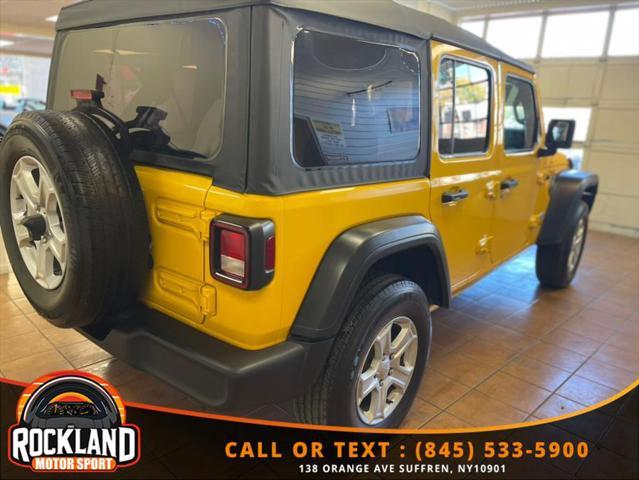 used 2020 Jeep Wrangler Unlimited car, priced at $25,888