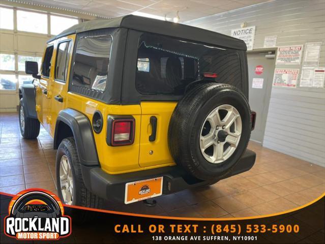 used 2020 Jeep Wrangler Unlimited car, priced at $25,888