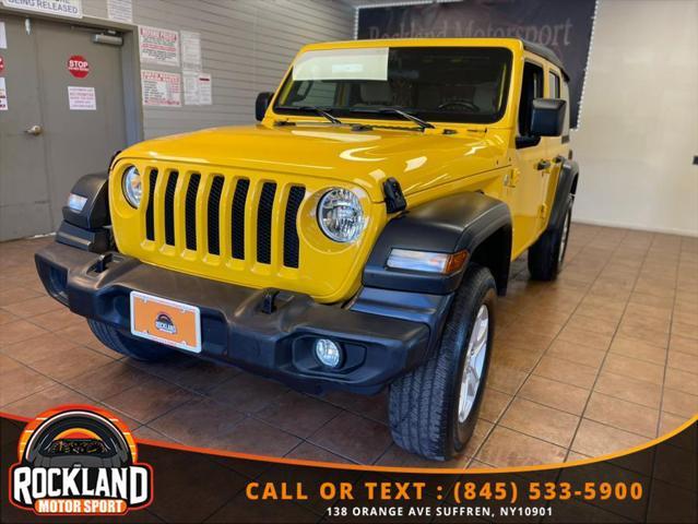 used 2020 Jeep Wrangler Unlimited car, priced at $25,888