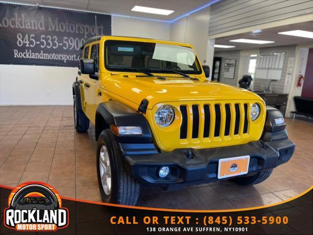 used 2020 Jeep Wrangler Unlimited car, priced at $25,888