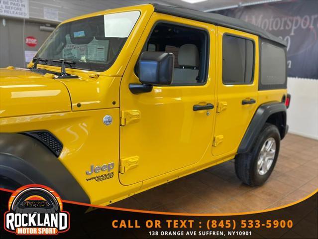 used 2020 Jeep Wrangler Unlimited car, priced at $25,888