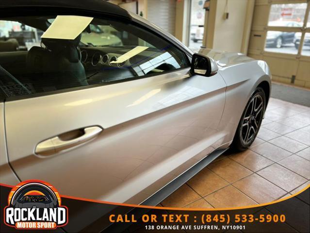 used 2021 Ford Mustang car, priced at $21,888