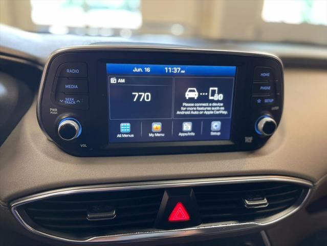 used 2020 Hyundai Santa Fe car, priced at $13,888