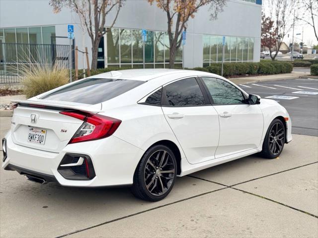 used 2020 Honda Civic Si car, priced at $17,495