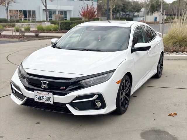 used 2020 Honda Civic Si car, priced at $17,495