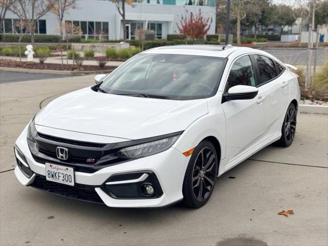 used 2020 Honda Civic Si car, priced at $17,495