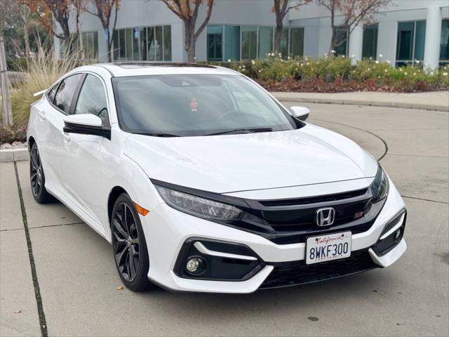 used 2020 Honda Civic Si car, priced at $17,495