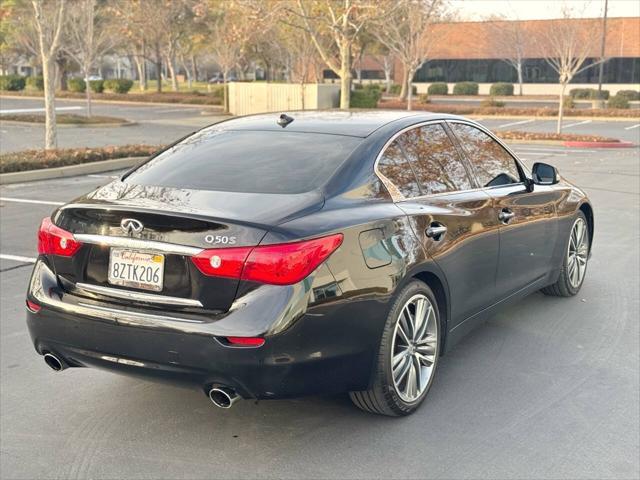 used 2015 INFINITI Q50 car, priced at $12,995