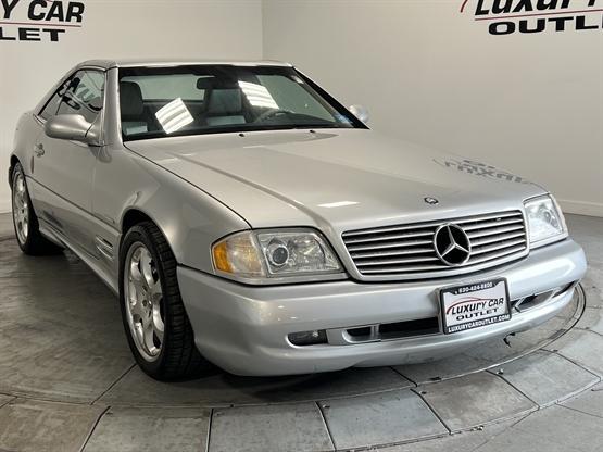 used 2002 Mercedes-Benz SL-Class car, priced at $19,995
