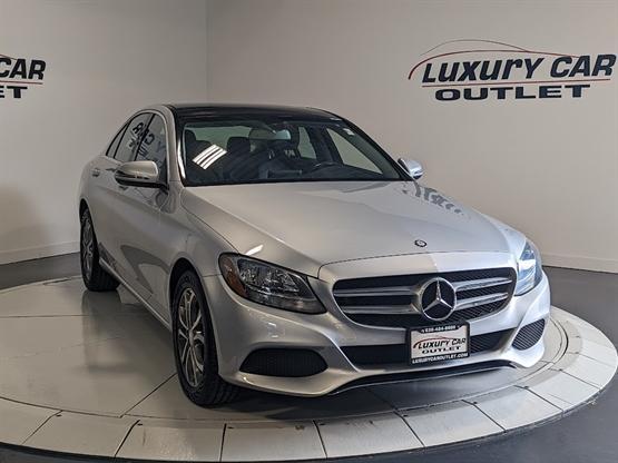 used 2017 Mercedes-Benz C-Class car, priced at $17,995