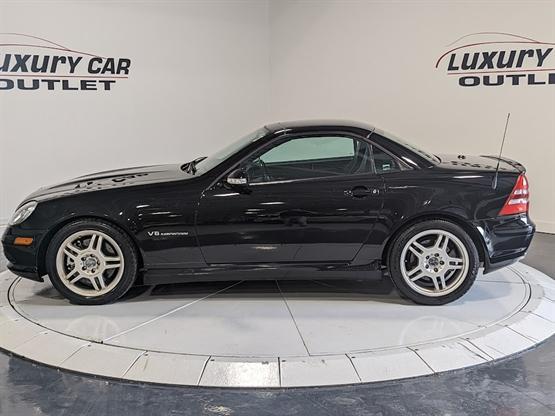used 2002 Mercedes-Benz SLK-Class car, priced at $12,995