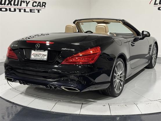 used 2017 Mercedes-Benz SL 550 car, priced at $41,995