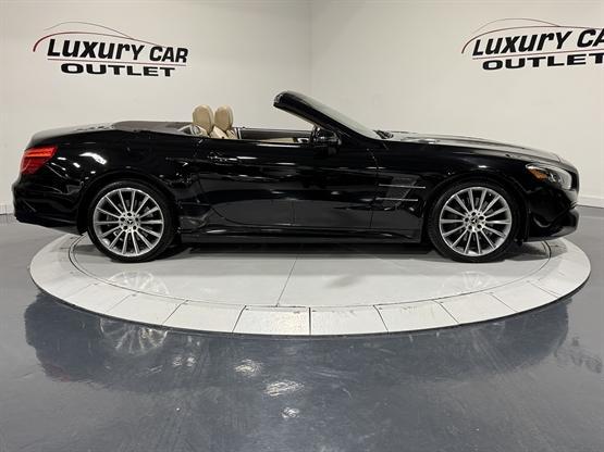 used 2017 Mercedes-Benz SL 550 car, priced at $41,995