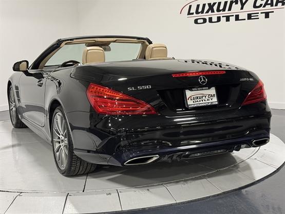 used 2017 Mercedes-Benz SL 550 car, priced at $41,995