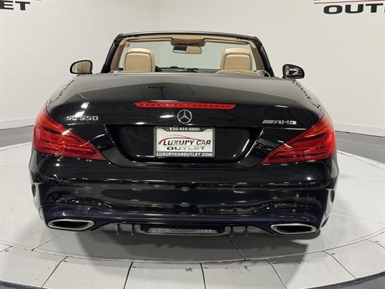 used 2017 Mercedes-Benz SL 550 car, priced at $41,995