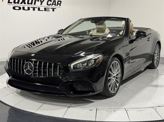 used 2017 Mercedes-Benz SL 550 car, priced at $41,995