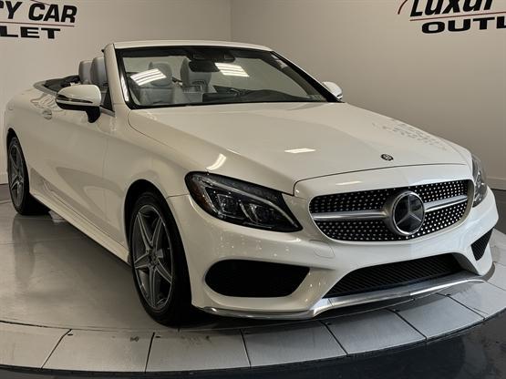 used 2017 Mercedes-Benz C-Class car, priced at $24,995