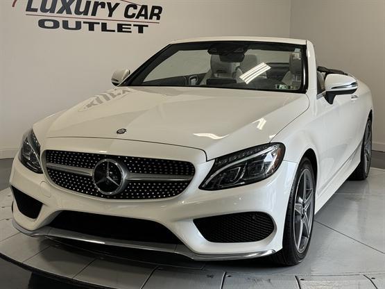 used 2017 Mercedes-Benz C-Class car, priced at $24,995