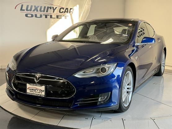 used 2015 Tesla Model S car, priced at $21,995