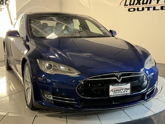 used 2015 Tesla Model S car, priced at $21,995