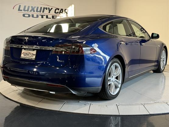 used 2015 Tesla Model S car, priced at $21,995