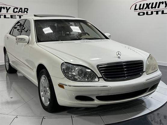used 2003 Mercedes-Benz S-Class car, priced at $9,995