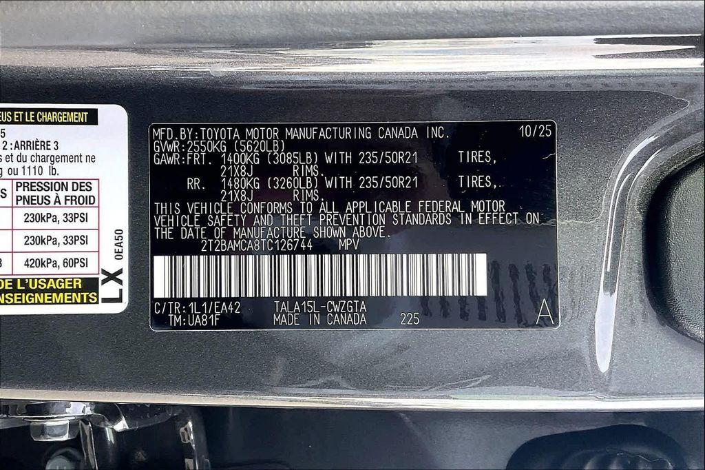 new 2026 Lexus RX 350 car, priced at $62,343