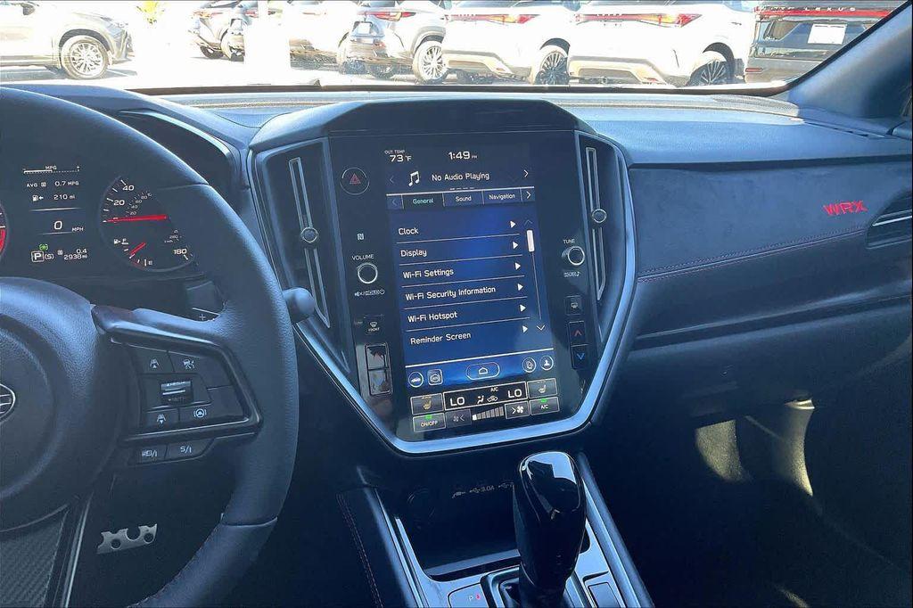 used 2025 Subaru WRX car, priced at $42,000