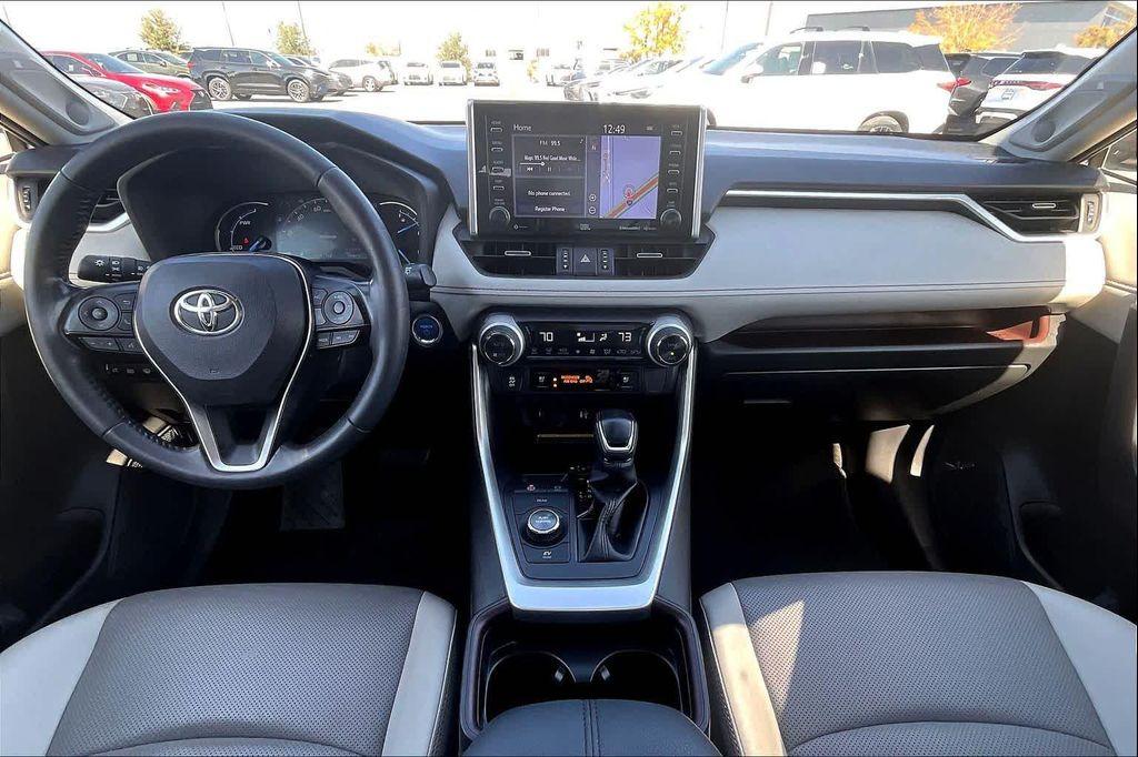 used 2019 Toyota RAV4 Hybrid car, priced at $30,800