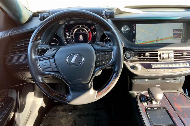 used 2018 Lexus LS 500 car, priced at $40,000