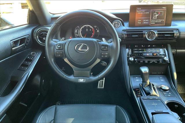 used 2023 Lexus IS 350 car, priced at $44,000